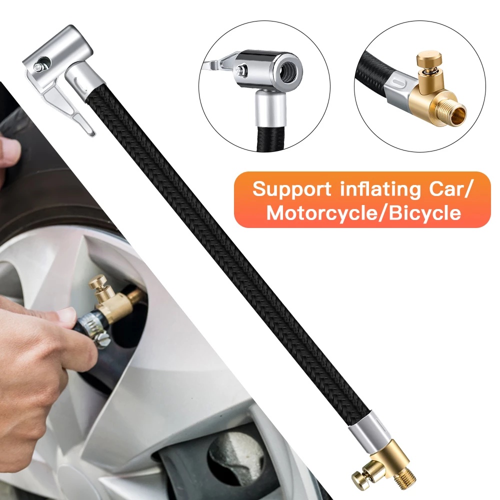 Car Tire Air Inflator Hose/ Inflatable Pump Extension Tube Adapter ...