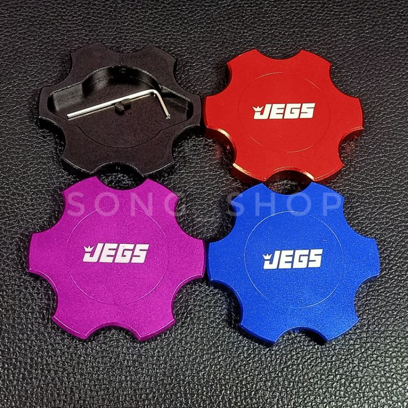 Blue aluminum radiator cap, can fit all models. | Shopee Philippines
