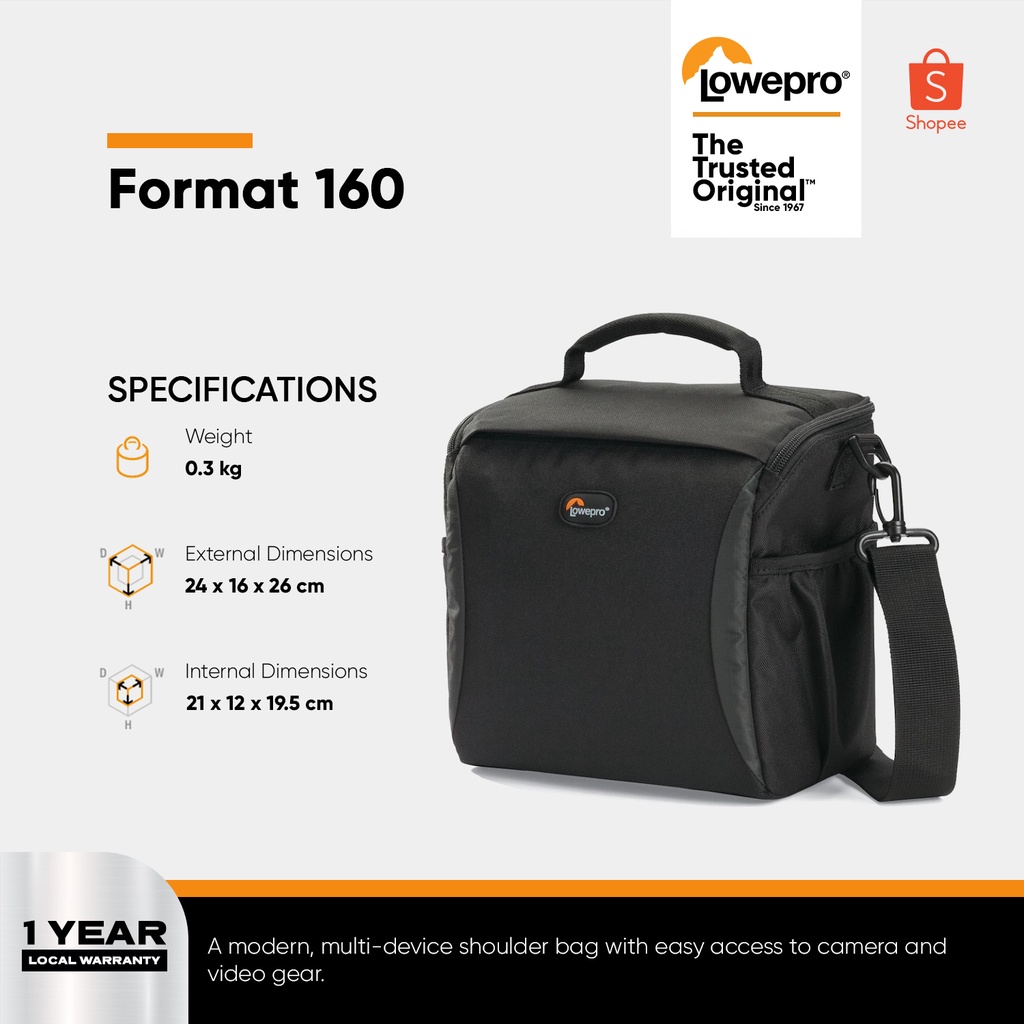 Lowepro best sale format 160