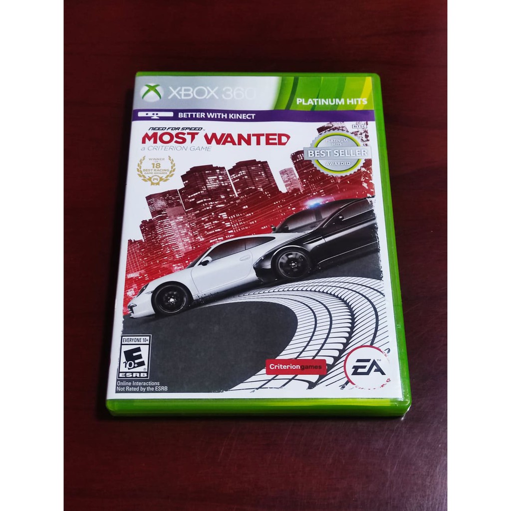 Need For Speed: Most Wanted (A Criterion Game) - xbox 360 | Shopee ...