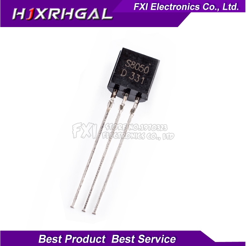Transistor S8050 TO-92 - Lotto Singolo, Nuovo