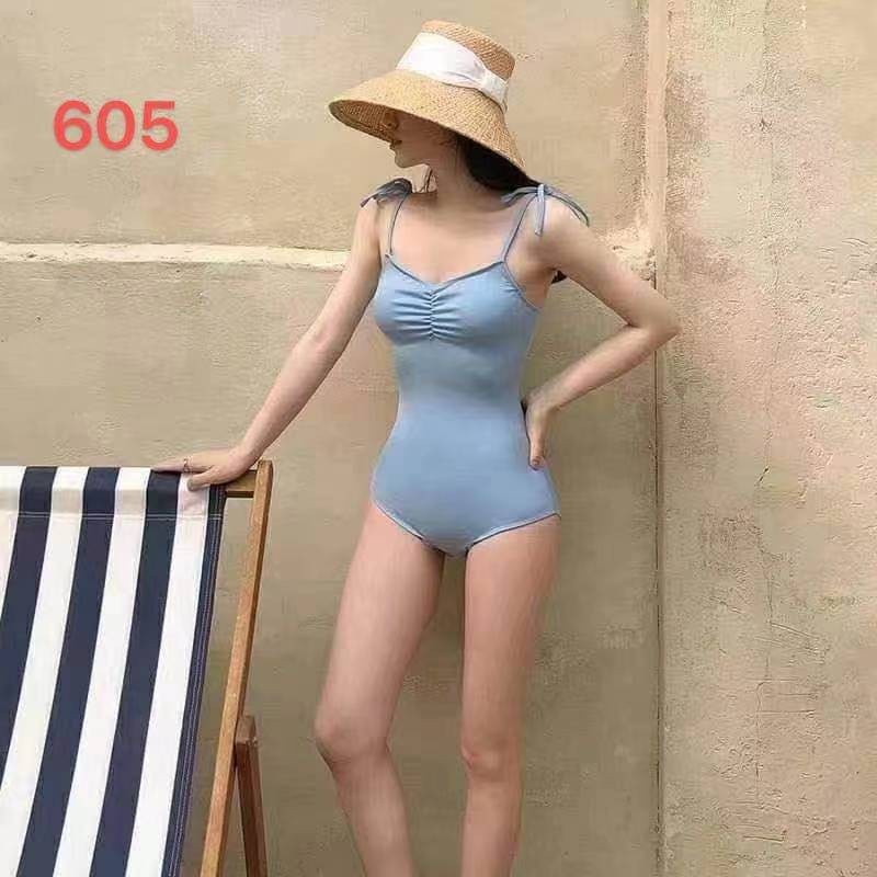 boutique Korean One piece Swimsuit Monokini Women Swimwear Shopee Philippines