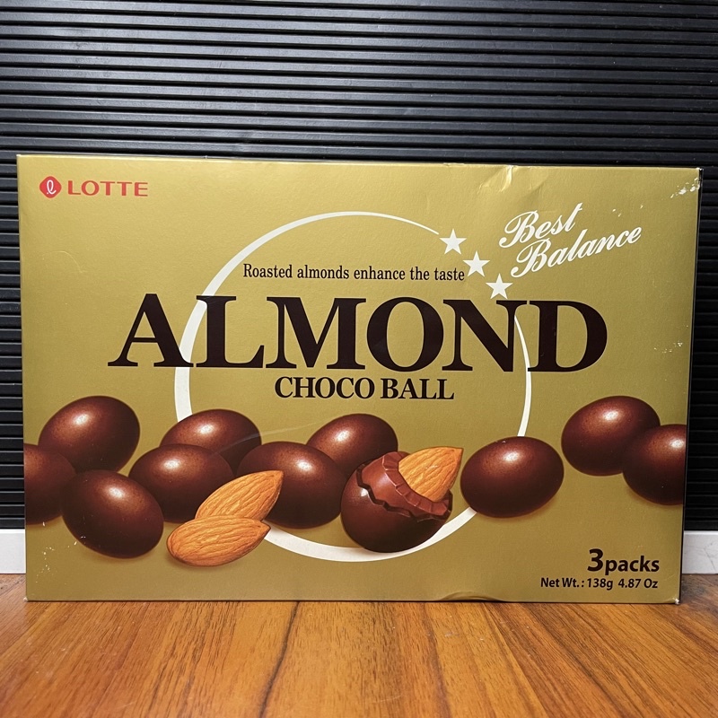 LOTTE Almond Choco Ball 138g | Shopee Philippines