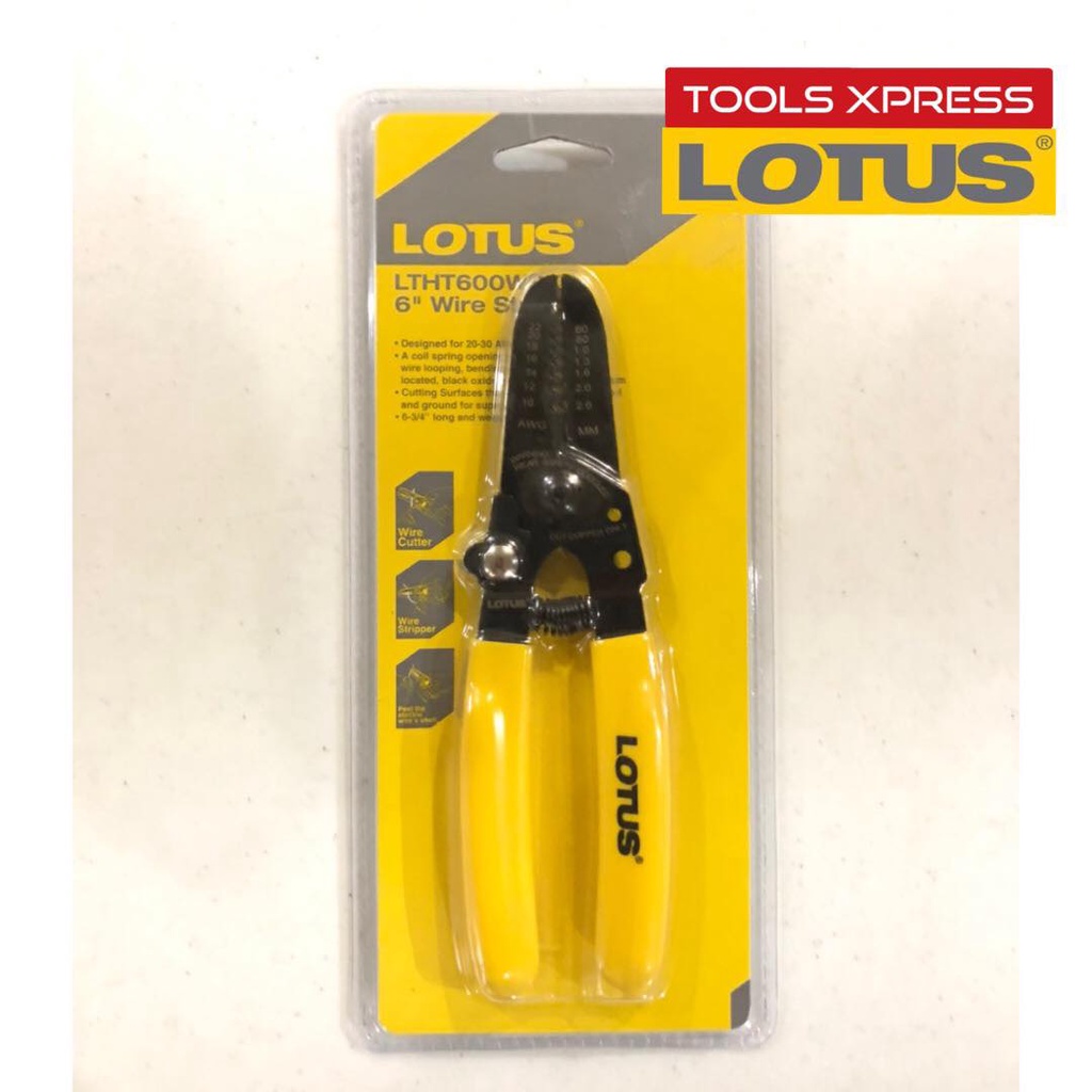 LOTUS Wire Stripper 6-inches [LTHT600WSX] | Shopee Philippines