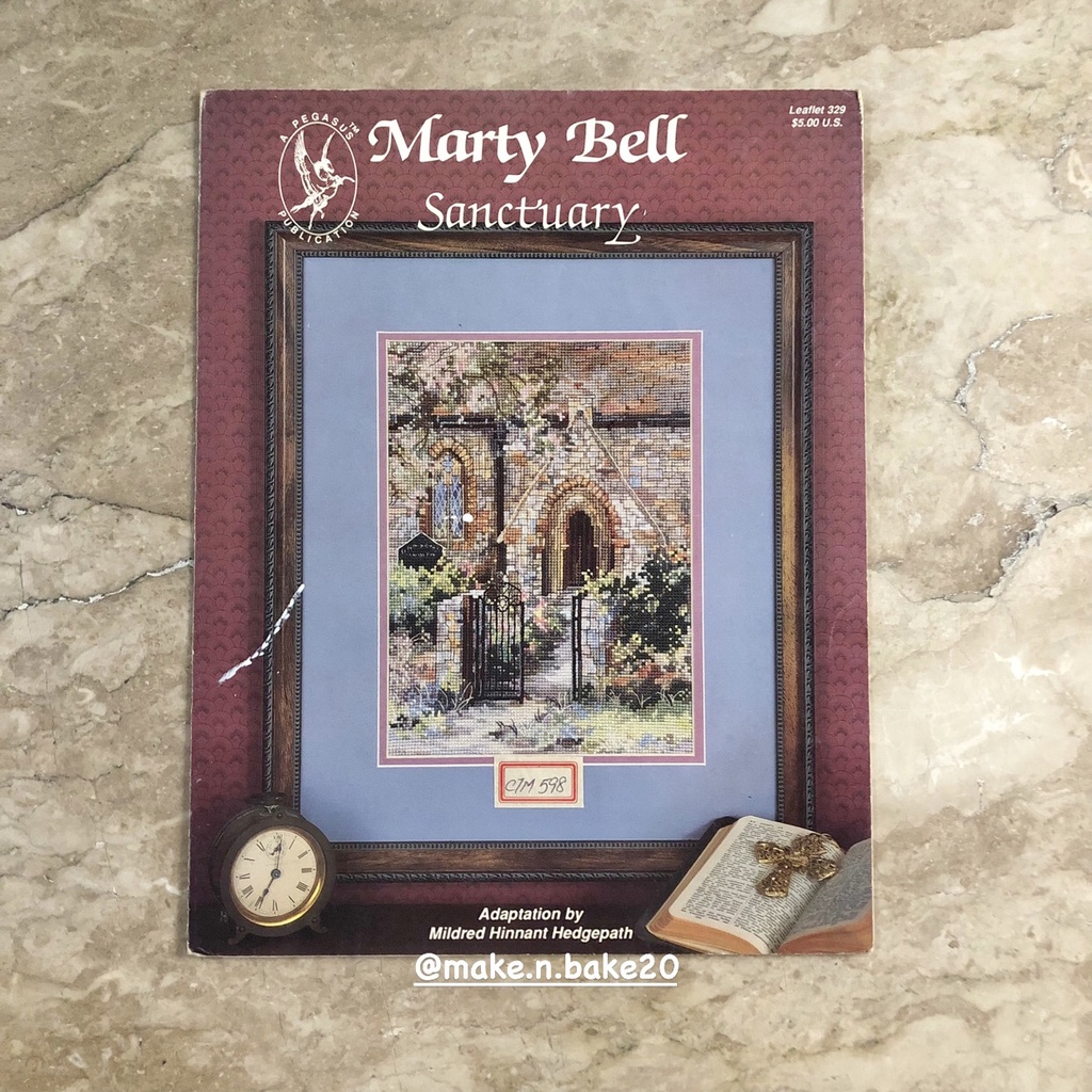 Cross Stitch (Marty Bell: Houses) PATTERN ONLY | Shopee Philippines