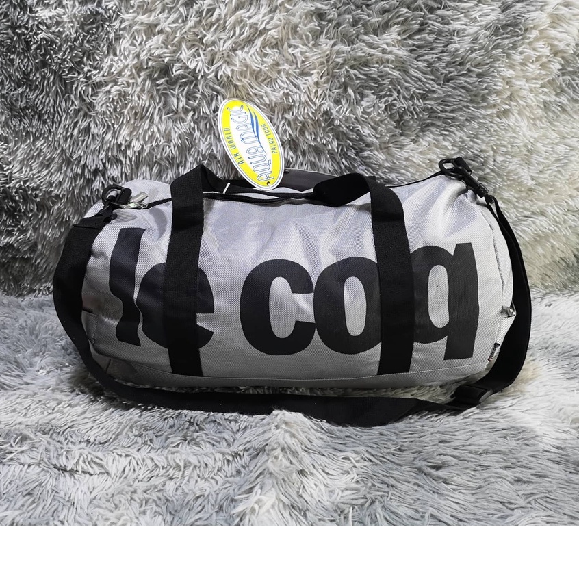 Le Coq Sportif Grey Two Way Duffle Bag Shopee Philippines