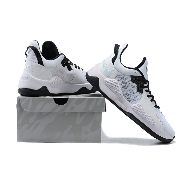 Paul george best sale white basketball shoes