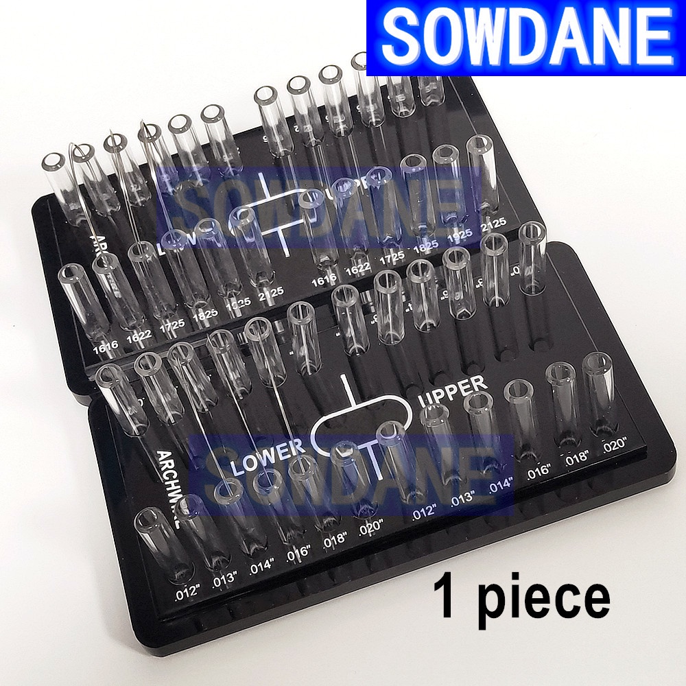 1 pc Dental Orthodontic Round or Rectangular Archwire Box Acrylic ...