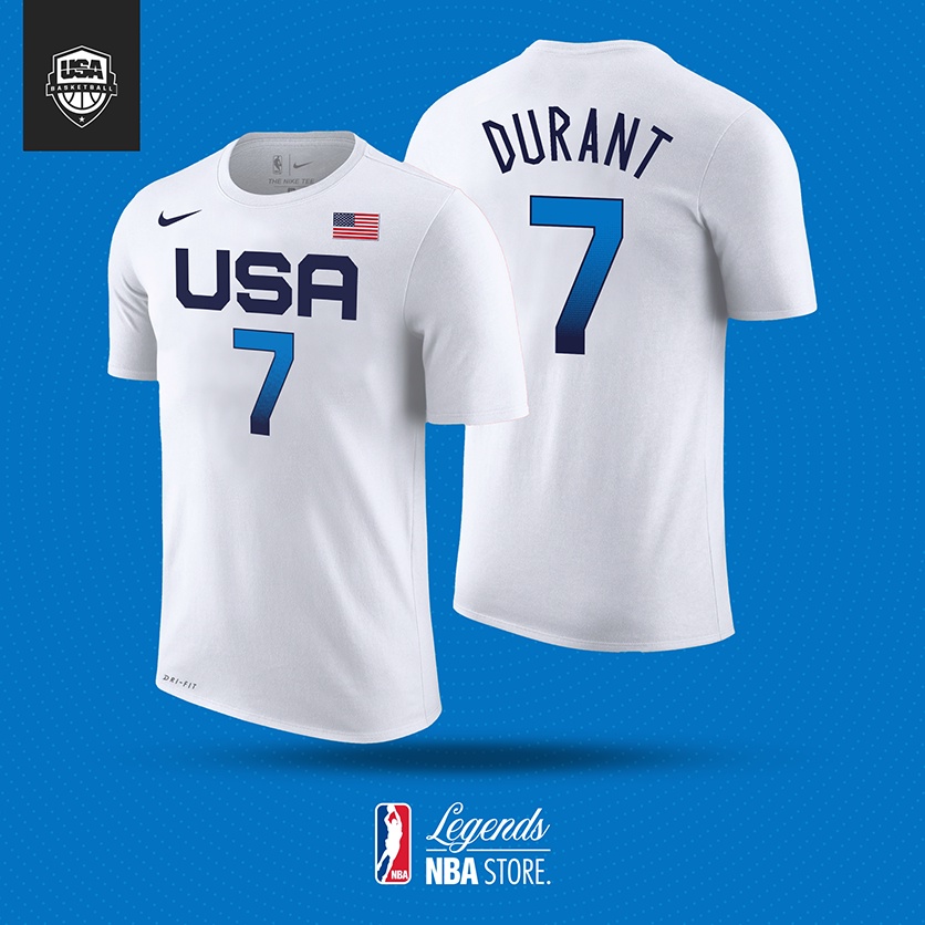 Kevin durant usa t on sale shirt