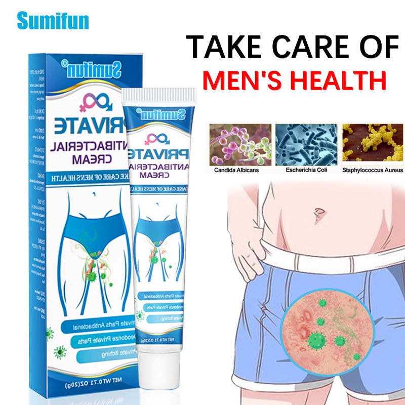 Men's Genitals Antibacterial Cream Private Antipruritic Cream Solve Repeated Itching Fungal