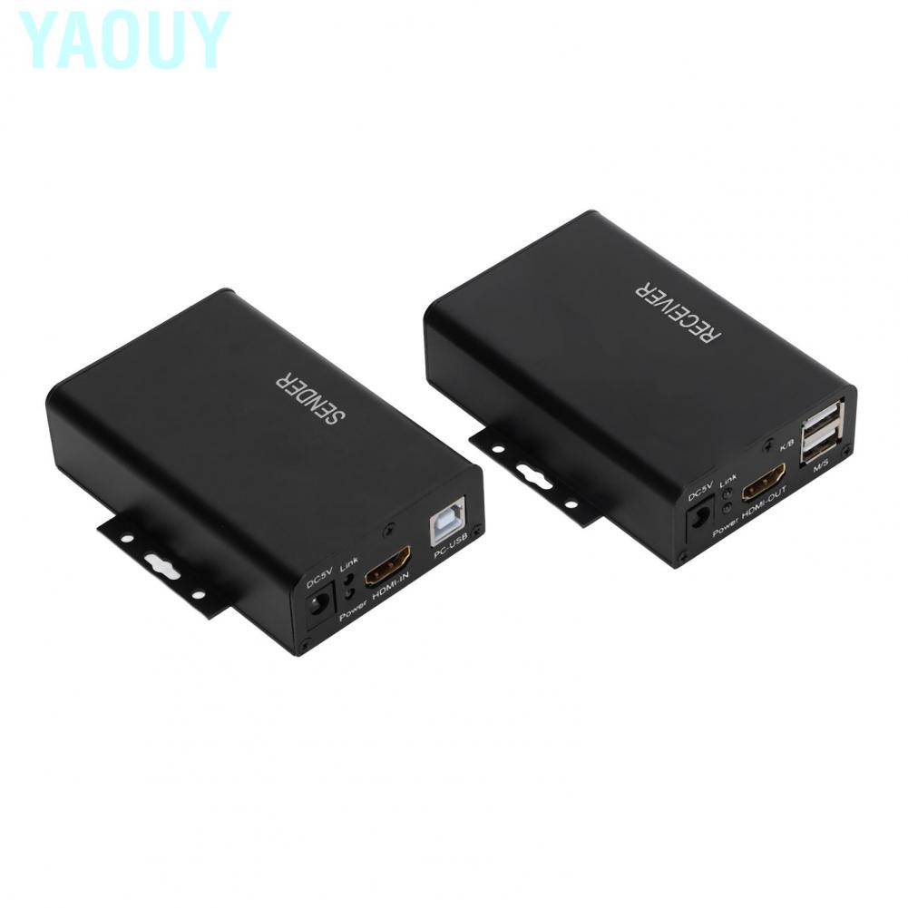 Yaouy Wireless KVM Extender Signal Lossless HD Multimedia Interface for ...