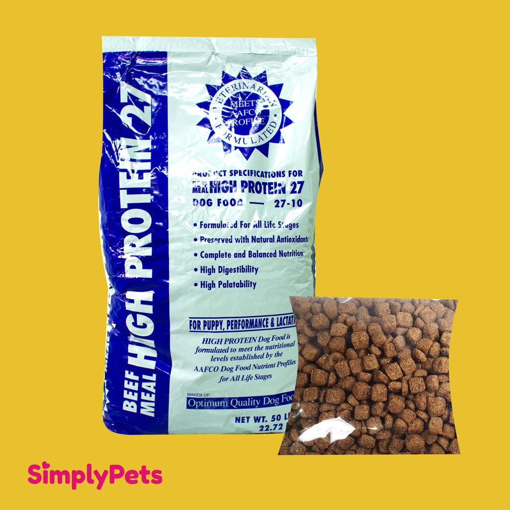 Optima high protein dog hot sale food