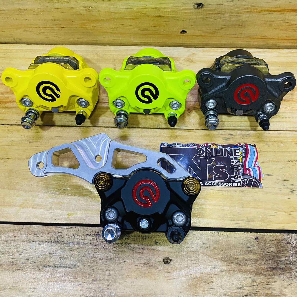 2POT Caliper w/ Bracket(free bolts) Mio, Mio Sporty, Mio3, Mioi