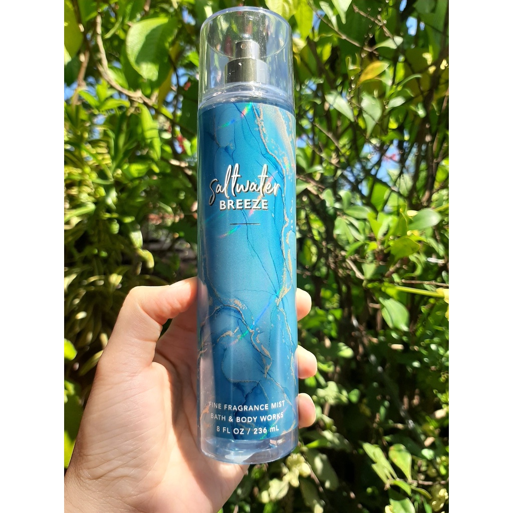 Bath And Body Works Saltwater Breeze Fine Fragrance Mist Shopee Philippines 