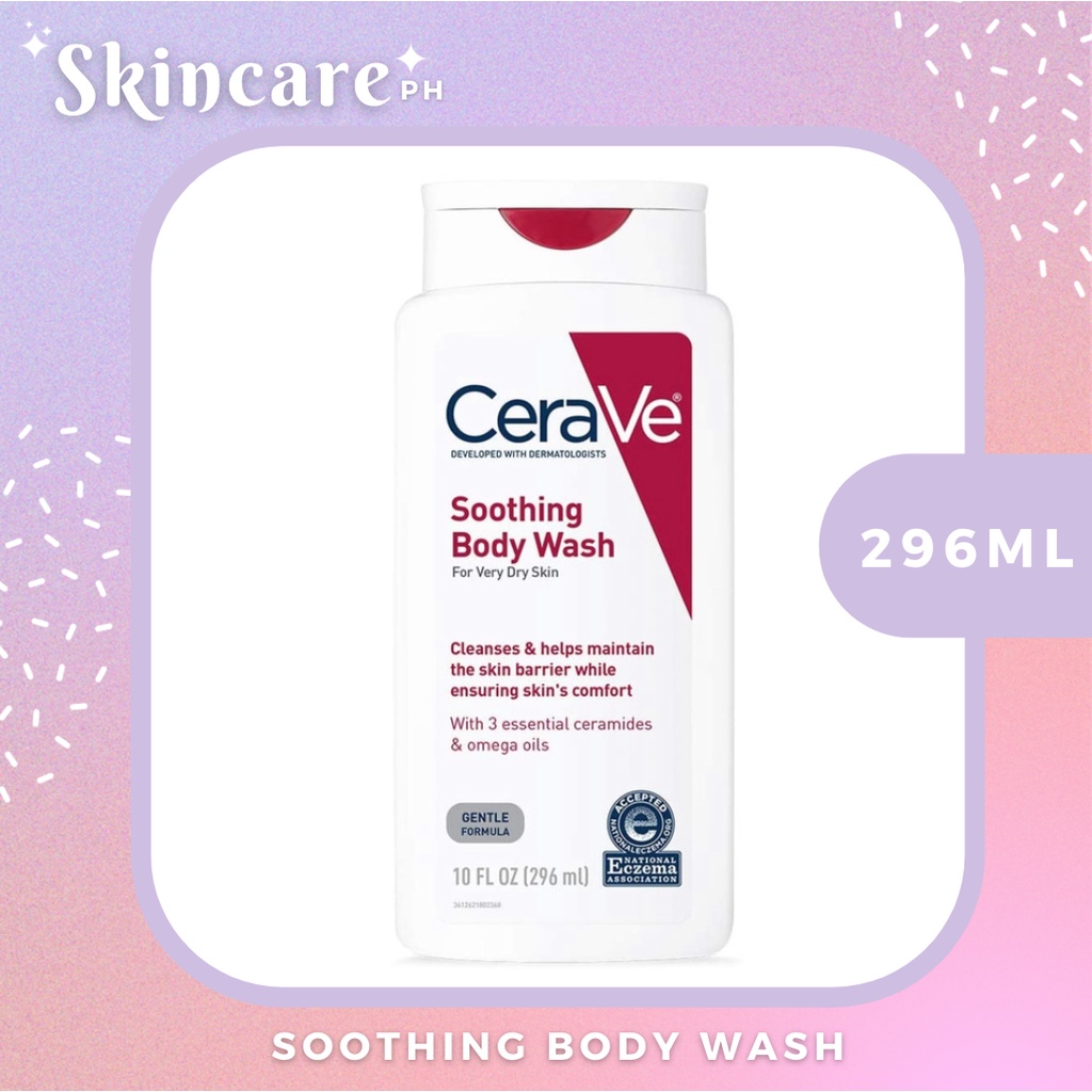 Cerave Soothing Body Wash 296ml Shopee Philippines