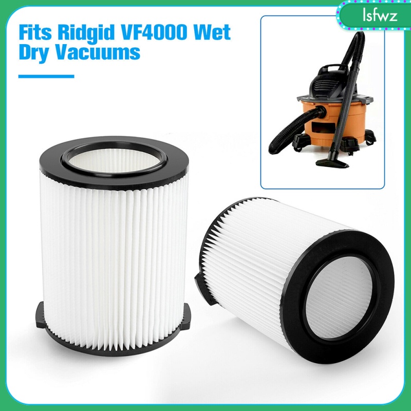 HEPA Replacement Filter for Ridgid VF4000 Wet Dry Vac 5 to 20Gallon Vacuum 1layer Filter