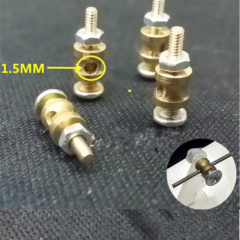 RC Airplane Pushrod Linkage Stopper Servo Connectors Adjustable Easy