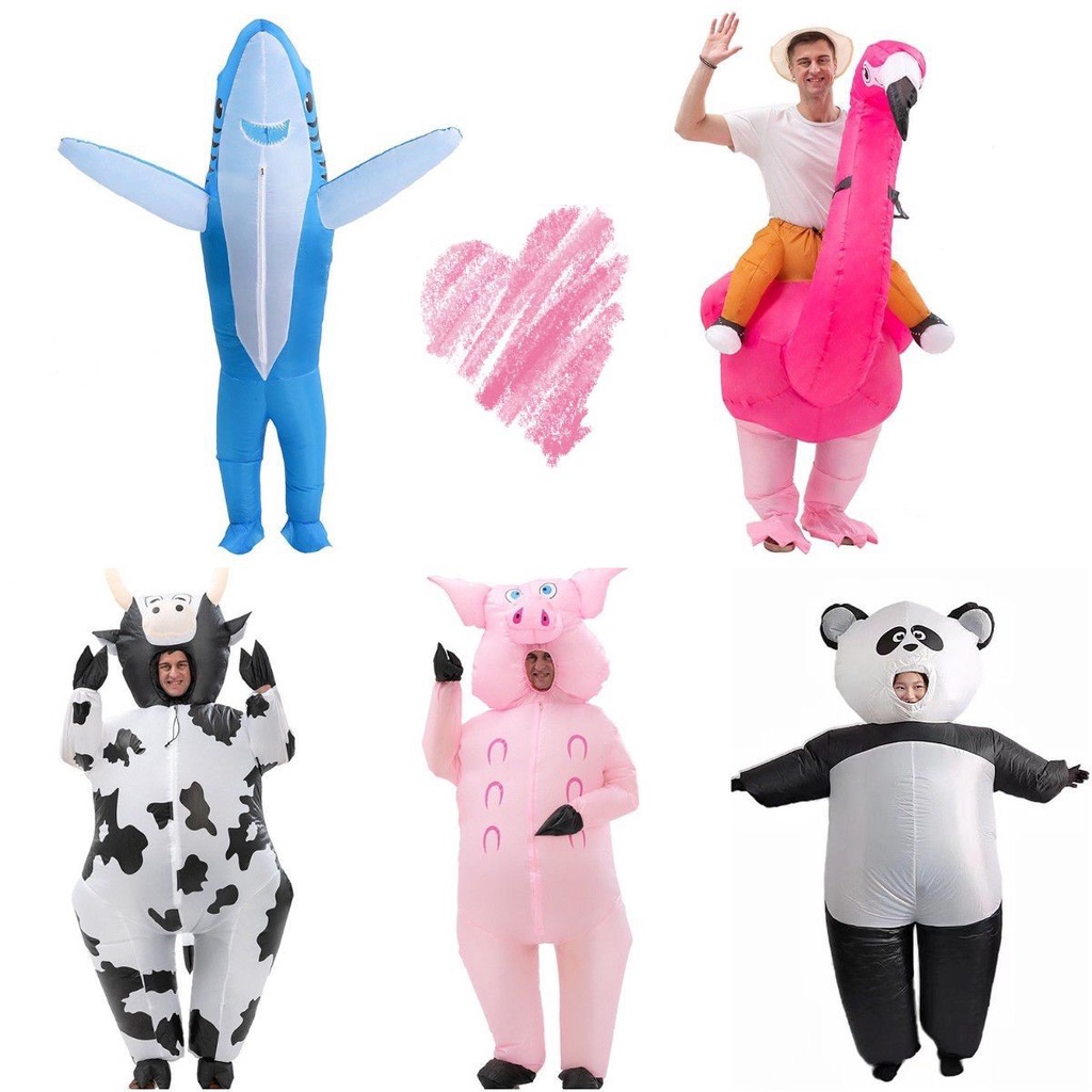 Newest Fun Inflatable Animal Costume Halloween Cosplay Carnival Party ...