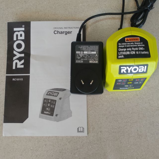 Ryobi 220 best sale volt charger