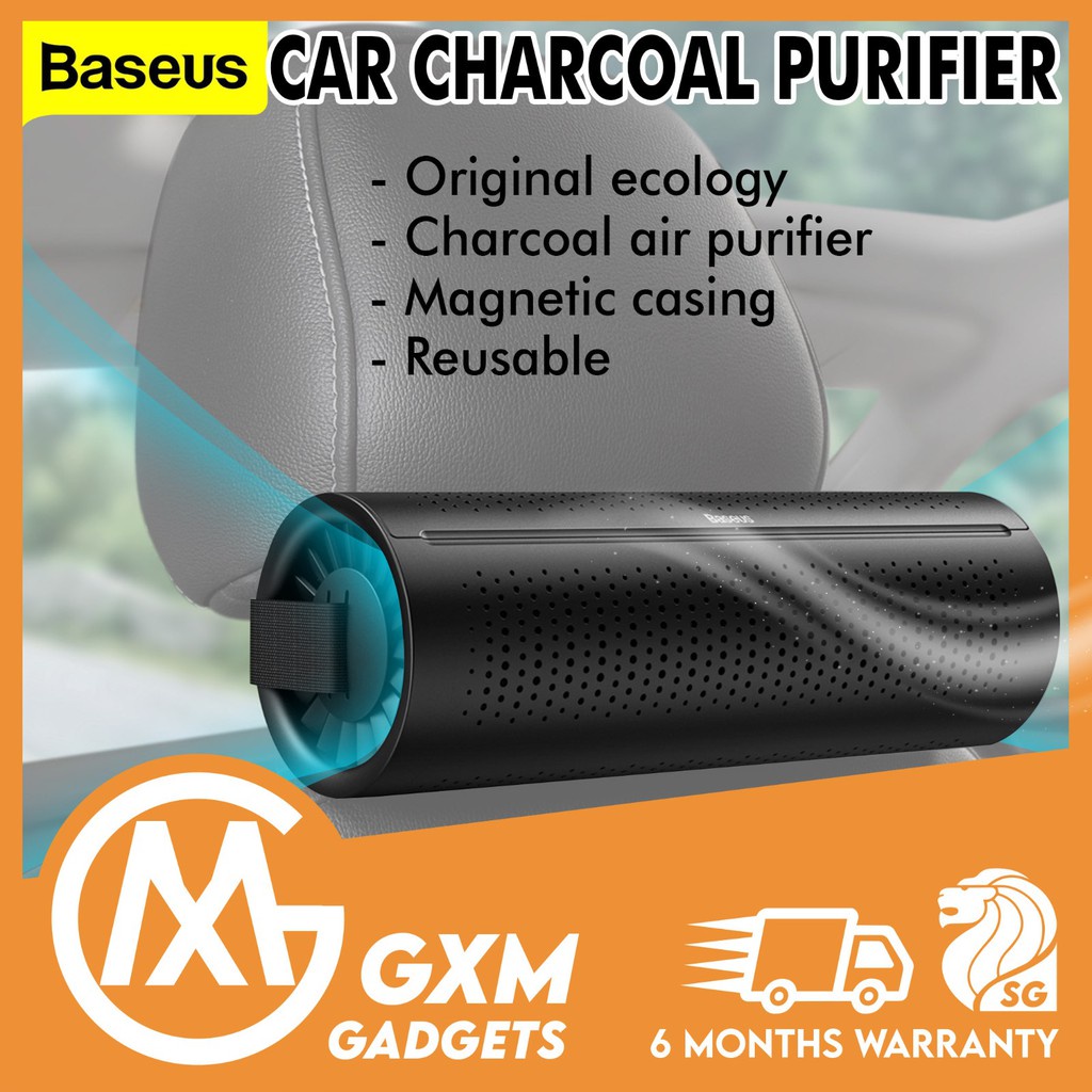 Baseus Original Ecological Car Charcoal Air Purifier Car Oder Remover Reusable Charcoal Purifier