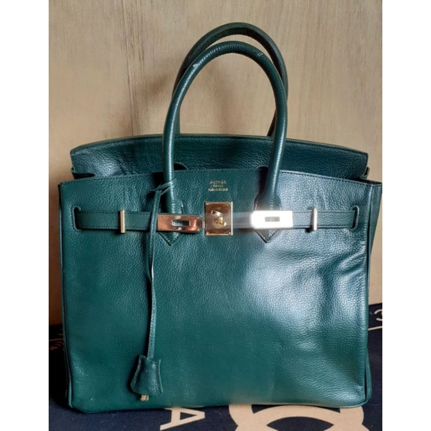 Emerald on sale green birkin