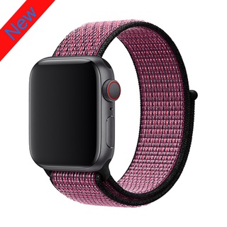 Bracelet en nylon pour Apple Watch Band 44mm 40mm 45mm 41mm 44