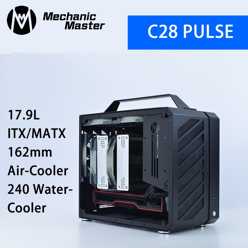 [Mechanic Master]C28 PULSE ITX/MATX Motherboard/Full Tower/Water-Cooled ...