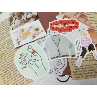 Taylor Swift Folklore Stickers / Taylor Swift stickers / Waterproof 5pcs