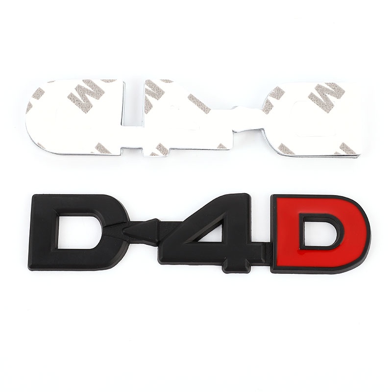D4D D-4D Logo Car Sticker Emblem Badge Decal for Toyota COROLLA RAV4 ...