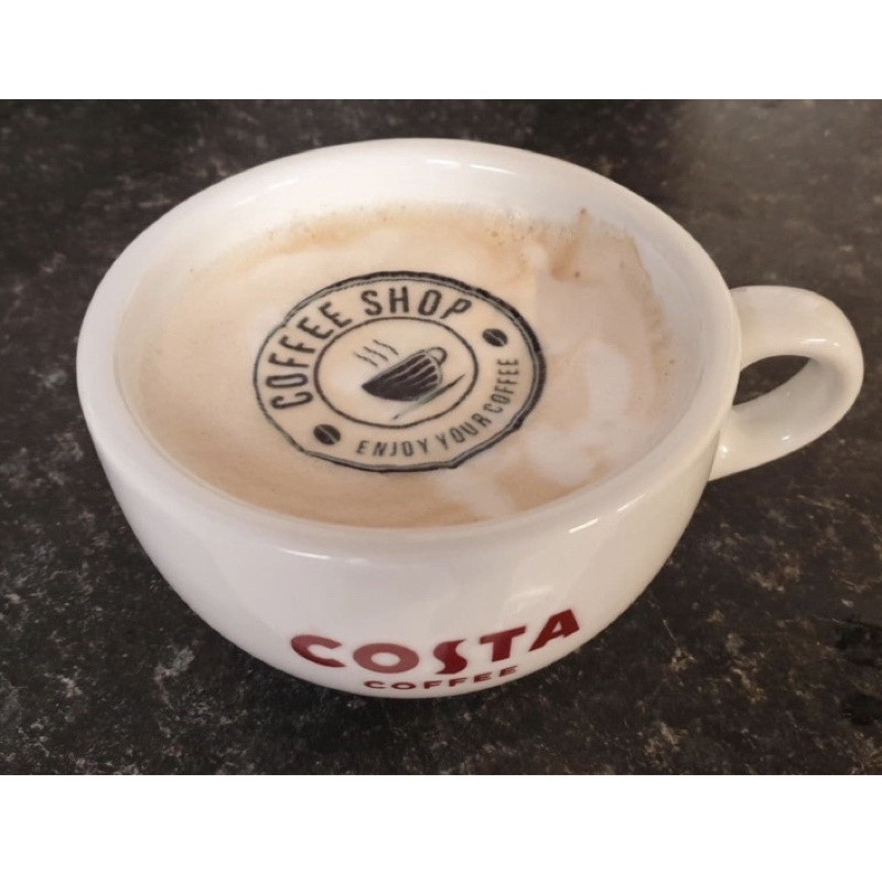 Customized edible coffee toppers set 1pack Shopee Philippines