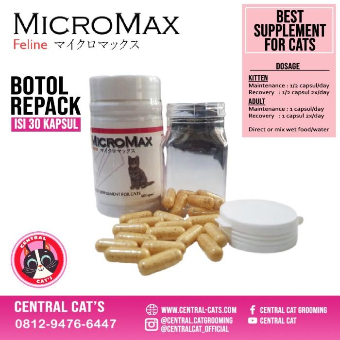 Micromax Feline Cat Vitamin Supplement Contents 30 (Repack) Shopee