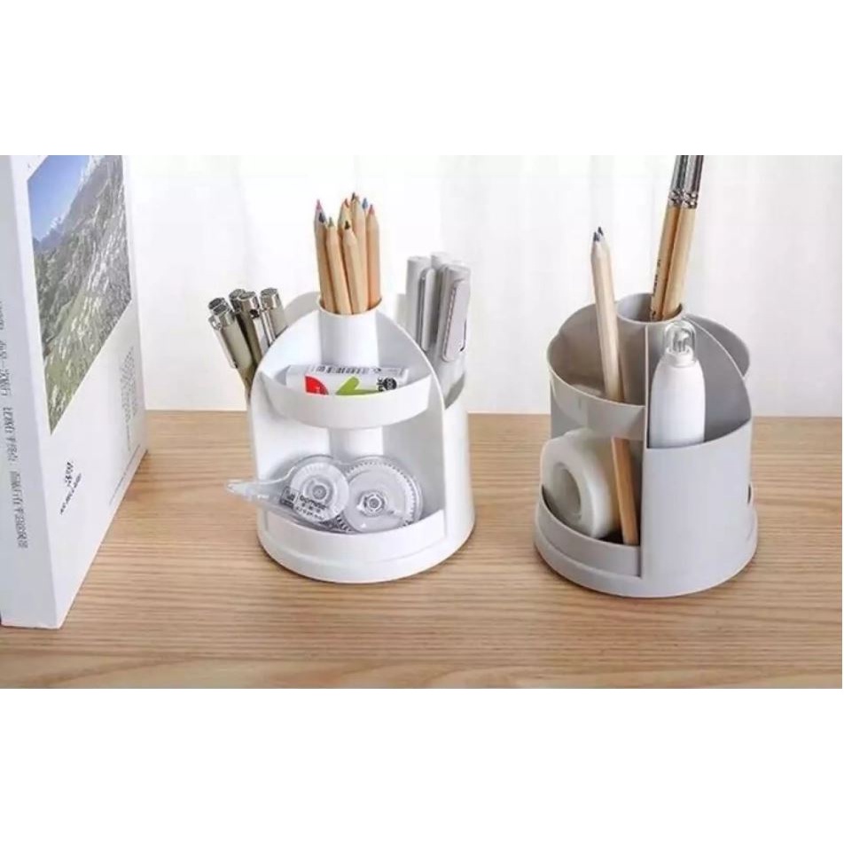 Spinning Desk Office Supplies Storage for Home, Office, Classroom