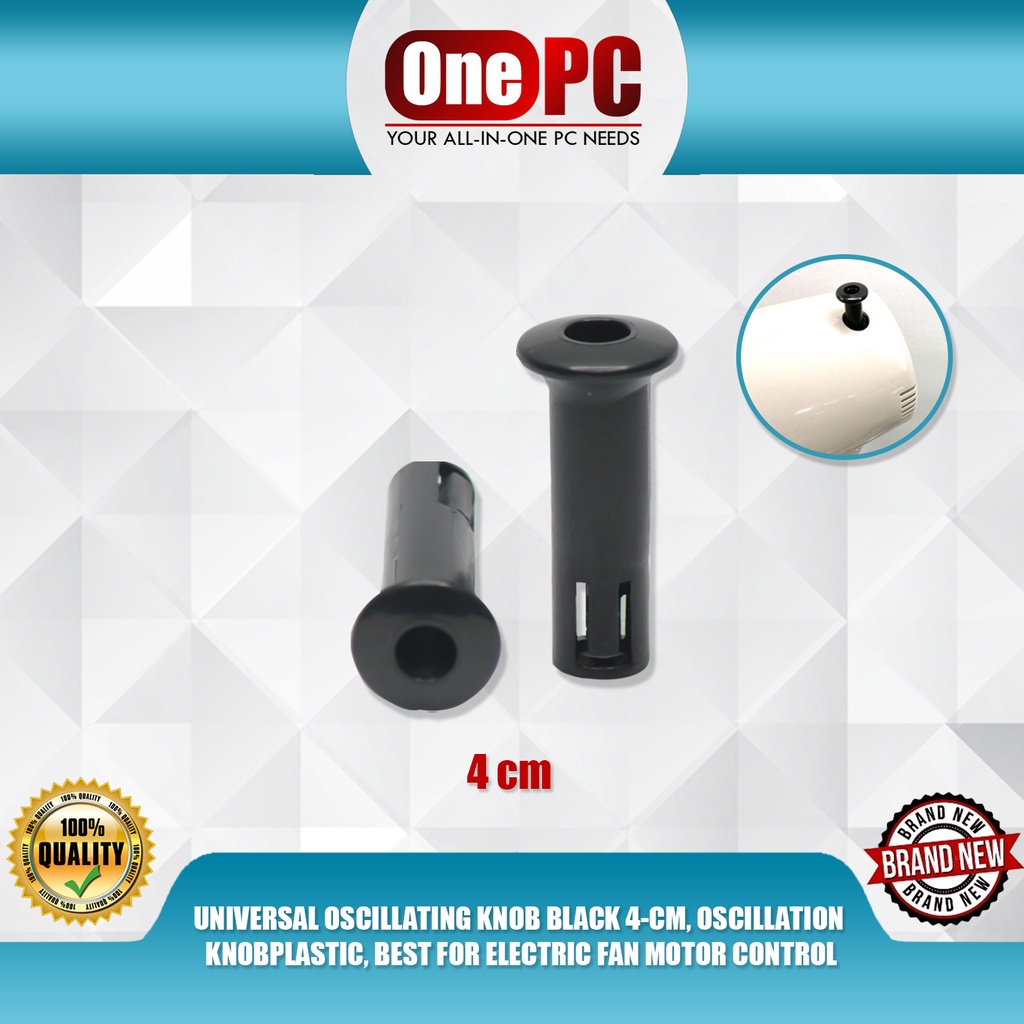 UNIVERSAL OSCILLATING KNOB BLACK 4CM, OSCILLATION KNOB PLASTIC, BEST