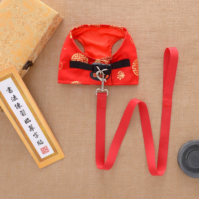 Pet Dog Harness Vest Outdoor Dog Leash Shih Tzu Pomeranian Maltese