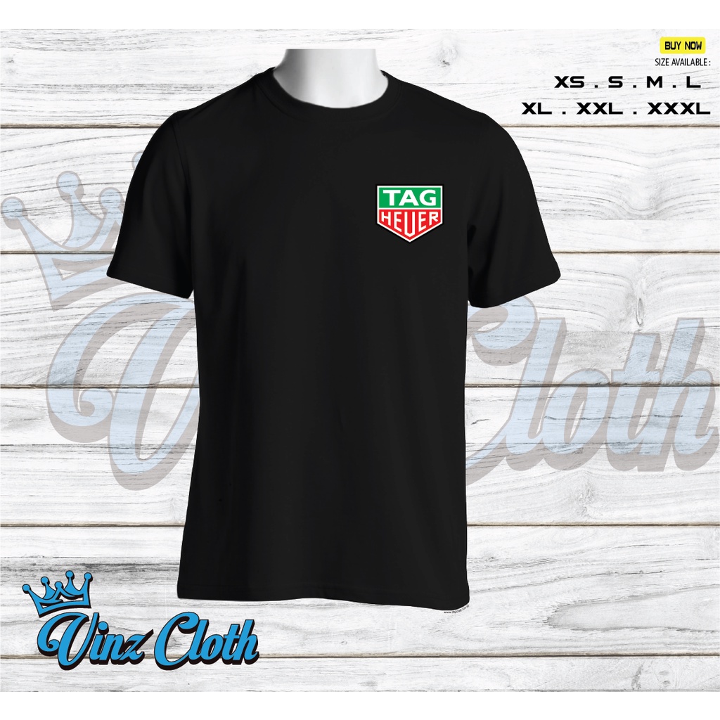 T shirt tag heuer hot sale