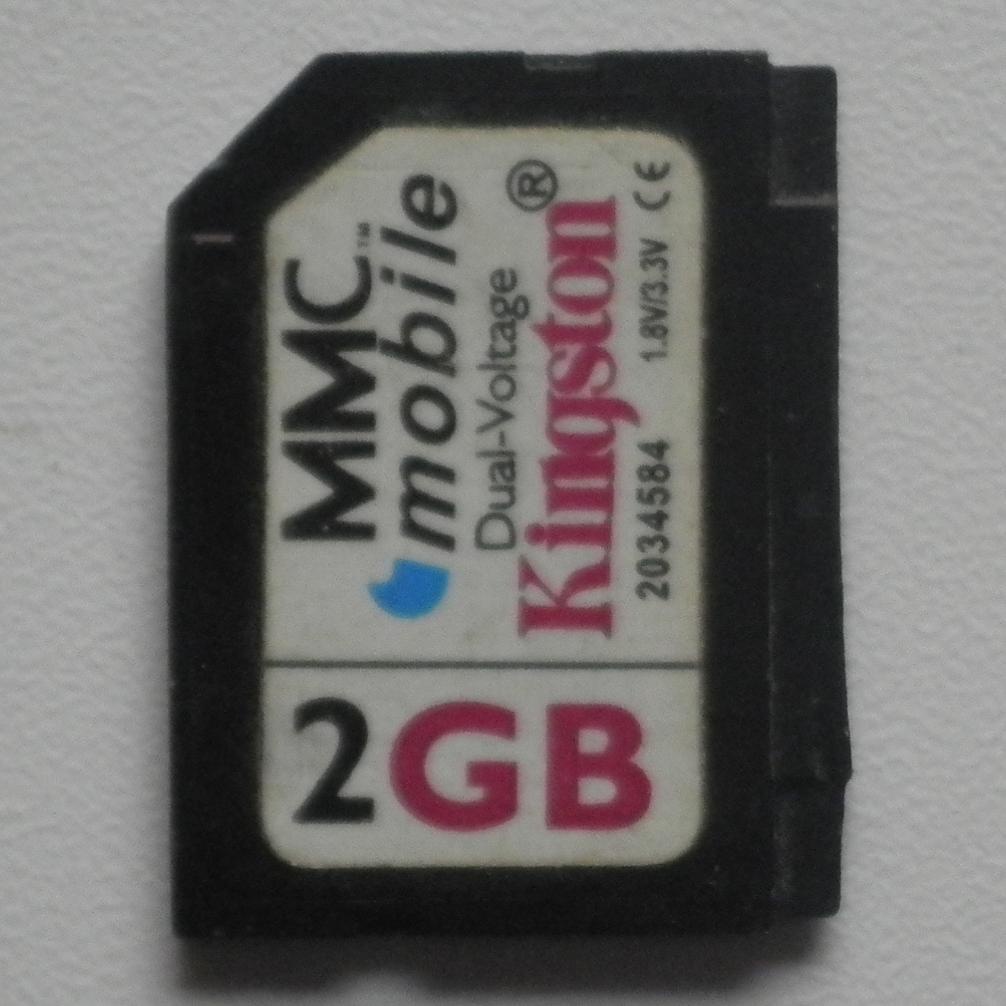 Kingston 2GB MMC mobile memory card Shopee Philippines