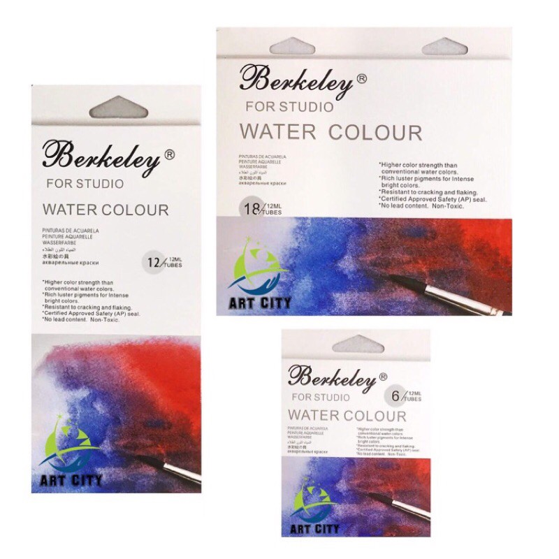 Berkeley Water Colour Paint Set (12ml) | Shopee Philippines