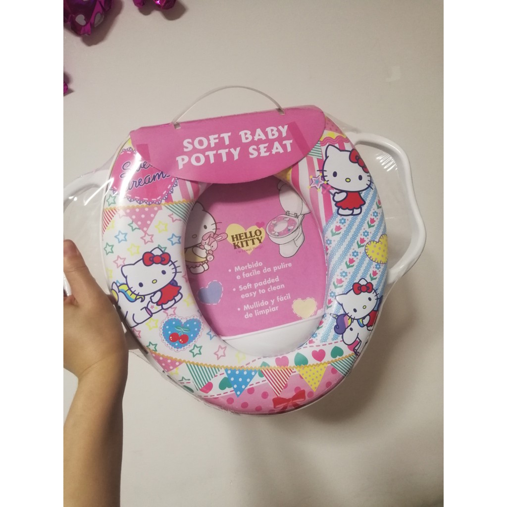 Hello Kitty Disney Cartoon Winni Soft Potty Training Potty Seat