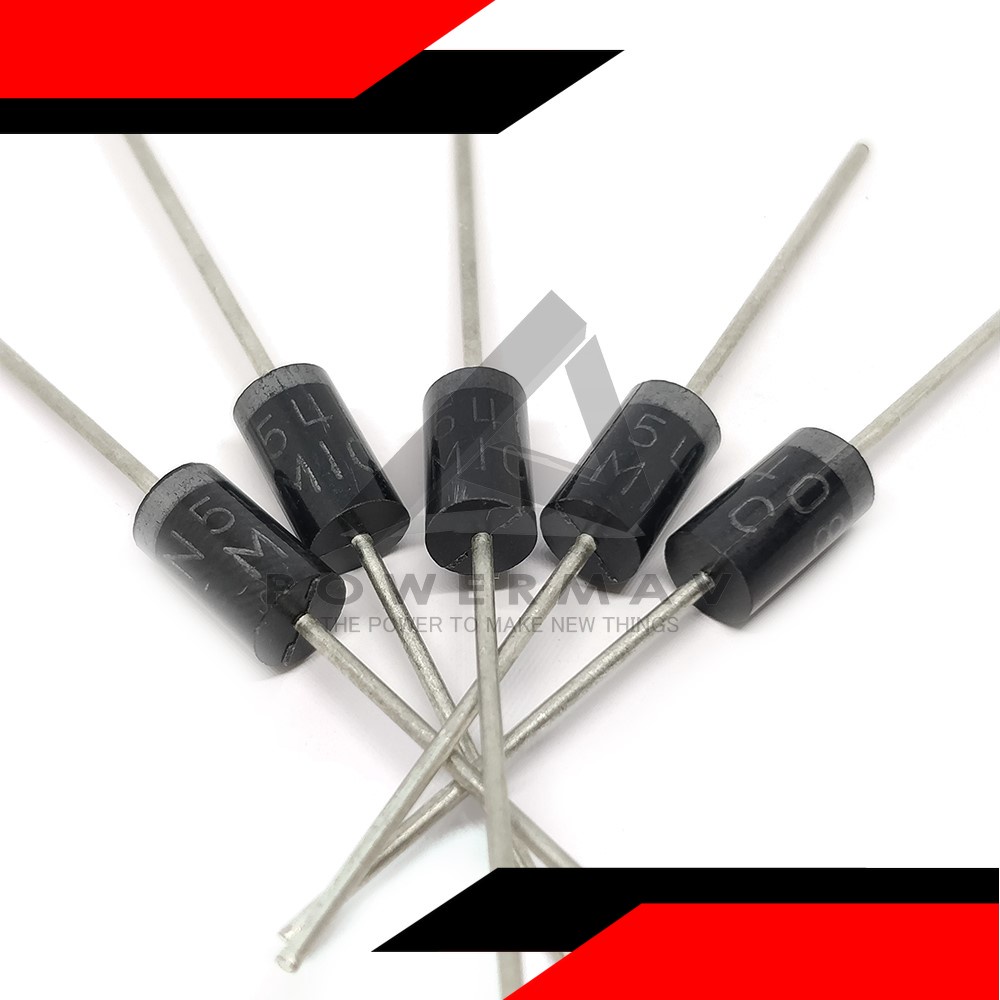 5pcs original 1n5408 diode rectifier diode 3A 1000V DO-27 DIP IN5408 ...