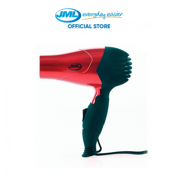 Product image JML Travel Pro Hair Dryer Metallic Red THDRYR