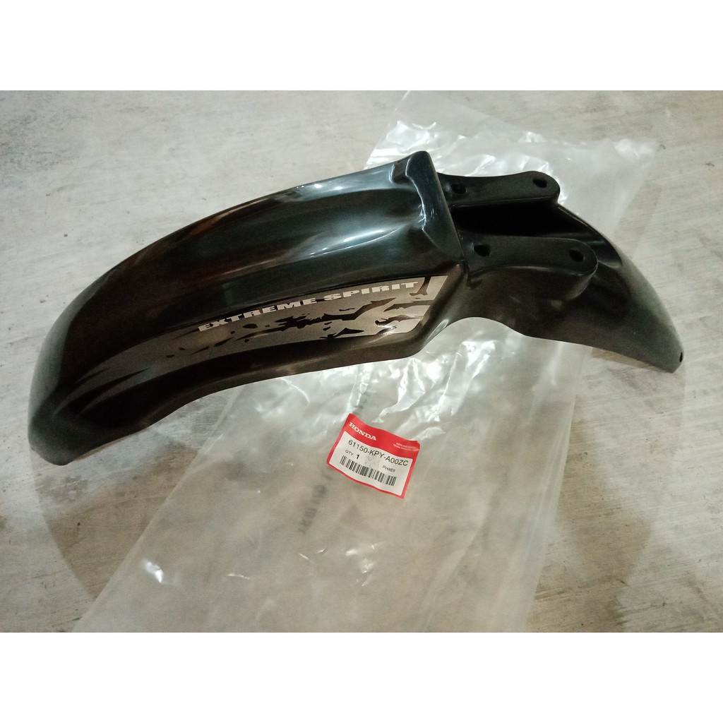 Motorcycle XRM 125 LATEST FRONT FENDER GENUINE (61150-KPY-A) | Shopee ...