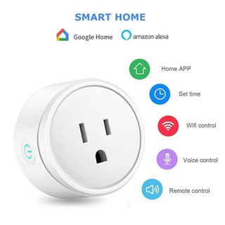 China US Pop Tuya Smart Life  Alexa Google 10A Zigbee Outlet Wall  power Switches and Plug WiFi Wireless Smart Plug Socket Supplier and  Manufacture