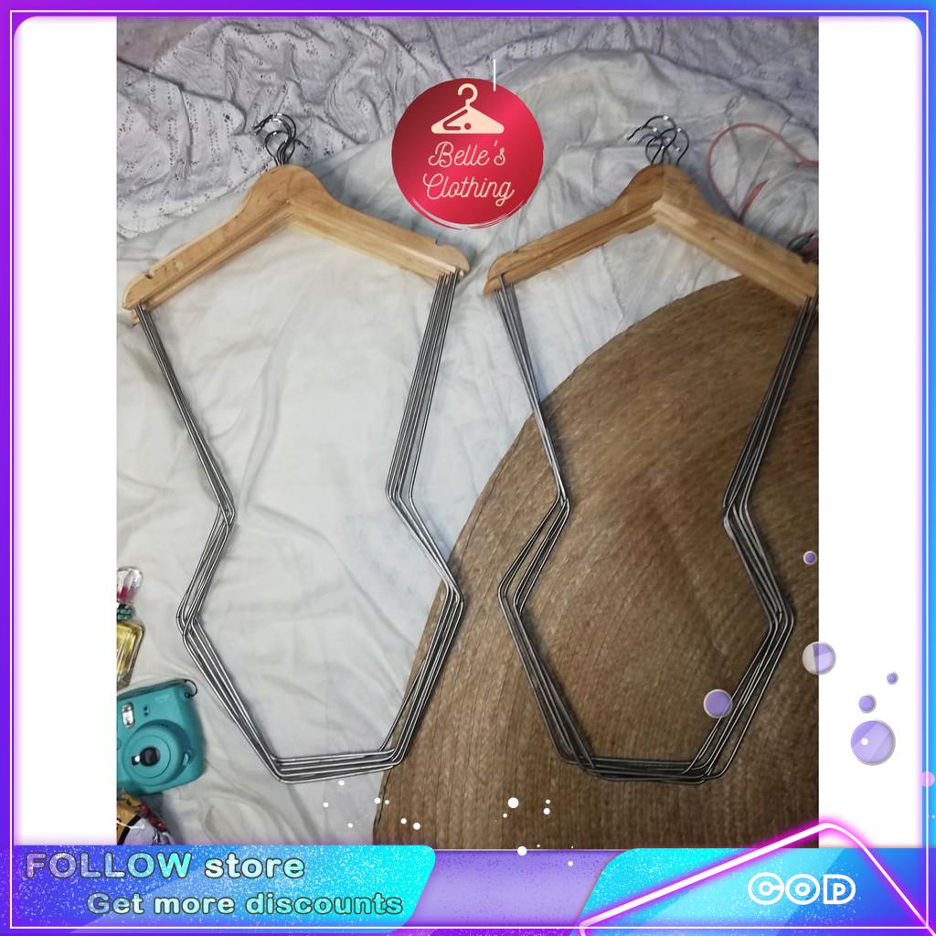 Adult Wooden Body Shape Hanger Mall Shopee Philippines