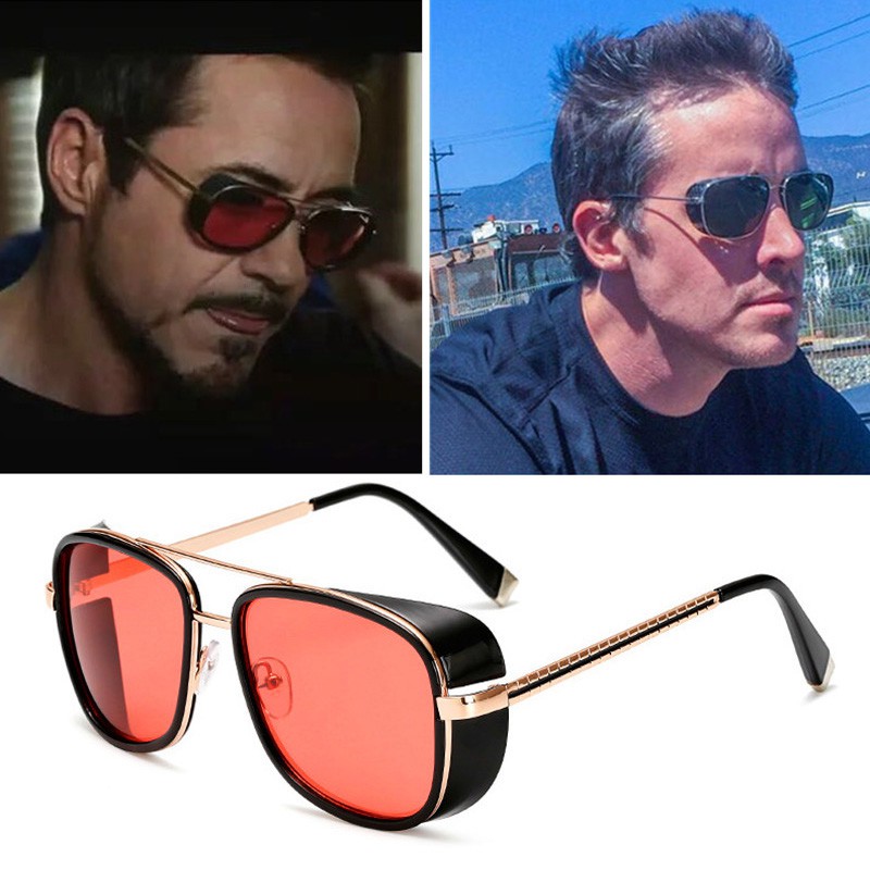 Iron Man 3 Matsuda TONY Stark Sunglasses Men Rossi Coating Retro Vintage Designer Sun Glasses Shopee Philippines