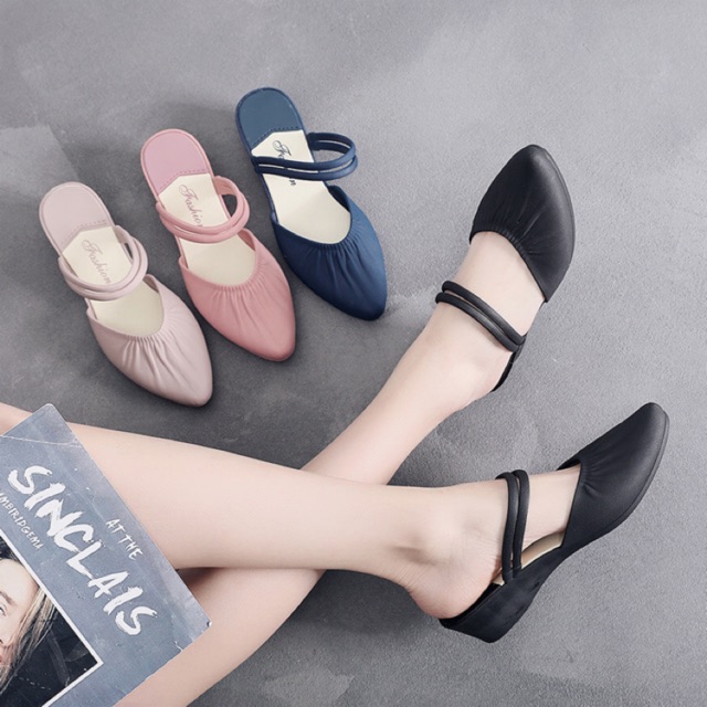 Woman Non Slip Working Shoe Women wedge jelly sandals half shoes PVC sandals Shopee Philippines