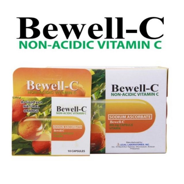 Authentic Bewell C Non Acidic Vitamin C 100 Pcs Shopee Philippines