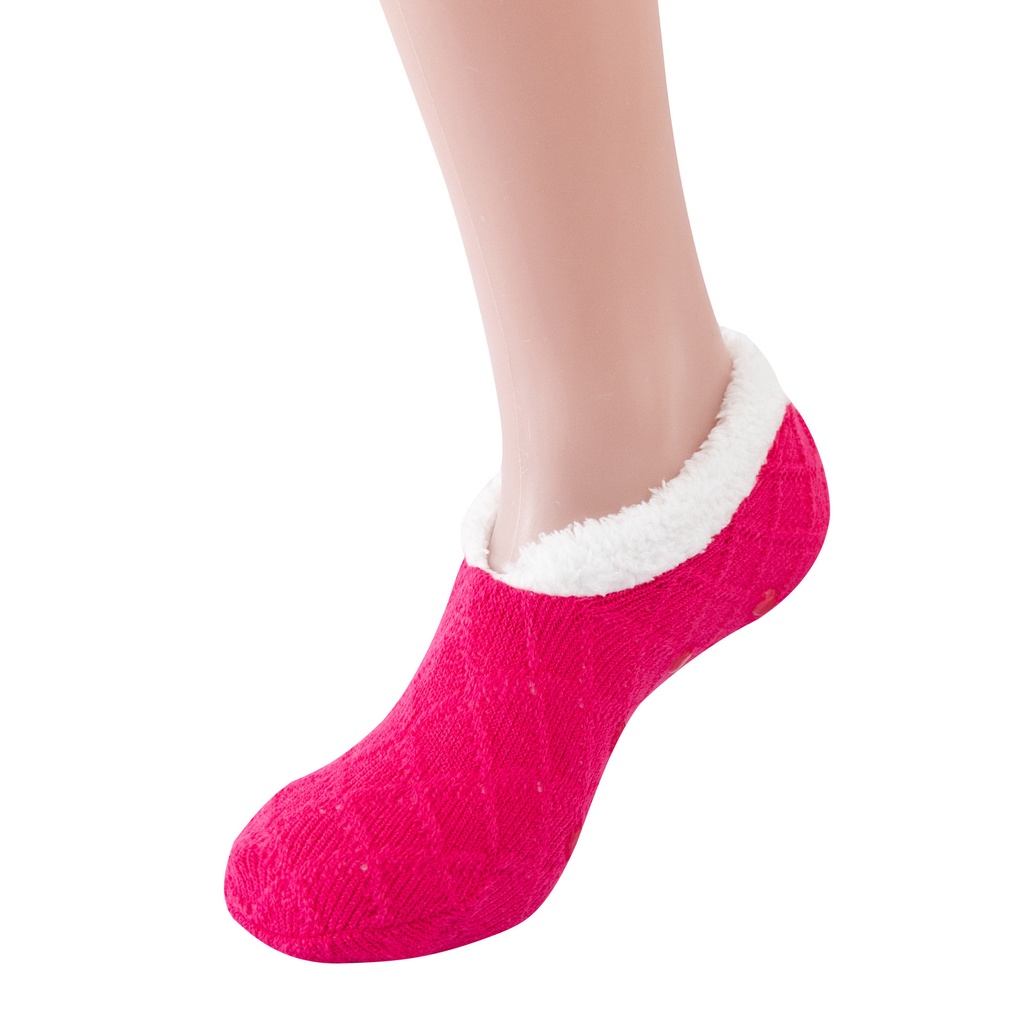 Women Anti Slip Floor Slipper Socks with Grip for Christmas Winter