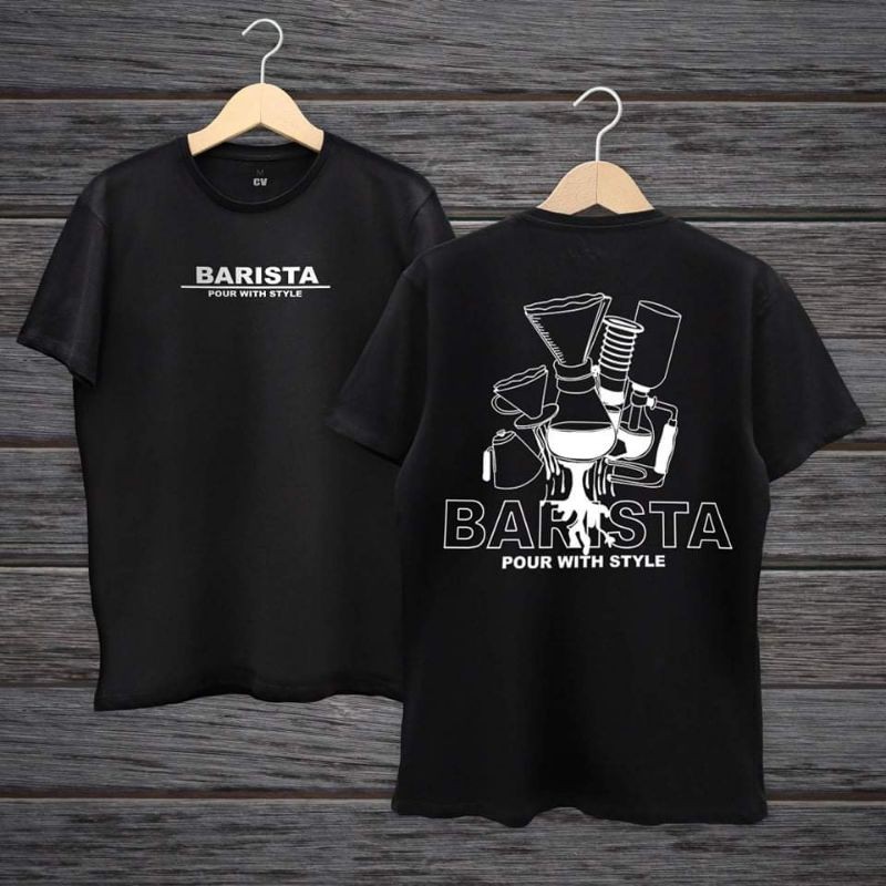 Barista Shirt clothing lines inspired design