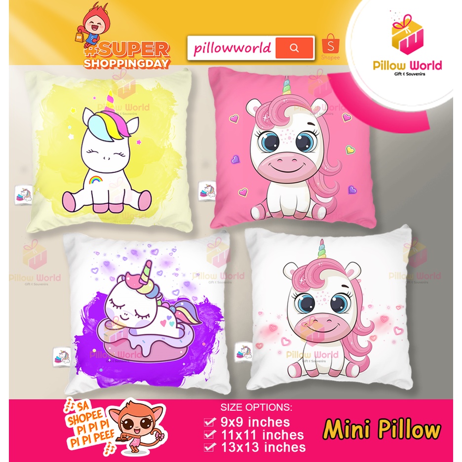 Unicorn pillow shopee sale