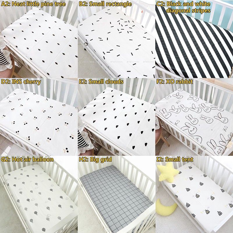 Cheap fitted hot sale crib sheets